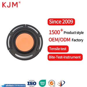KJM 5 Point Baby Stroller Car Safety Seat Belt Buckle With Custom Logo Adjuster Side Release Eco-Friendly Plastic Buckle