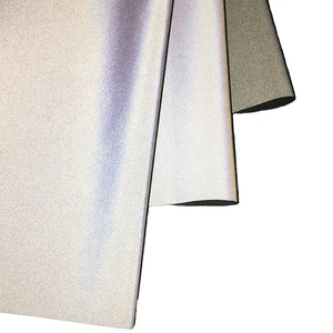 High Visibility Silver Reflective Safety Fabric for Clothing Sewing