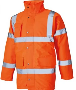 Advanced Customizable Fluorescent Rafeel Safety Jacket Level Protection Vapor-Protective Waterproof Windproof Reflective Tapes