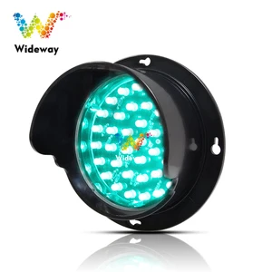 100mm Green LED Traffic Light Module CE RoHS Approved Traffic Light Lens