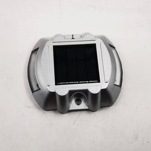 Highway Solar Powered LED Road Stud Waterproof IP68 Aluminium Deck Dock Light Asphalt Driveway Pathway Stair White Reflector