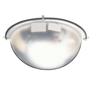 Half Dome Convex Mirror for 180-degree View Indoor Convex Safety Mirror for Office, Home and Shop