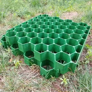 HDPE Concrete Grass Grid Permeable Driveway Grass Pavers For Driveway Parking Lot