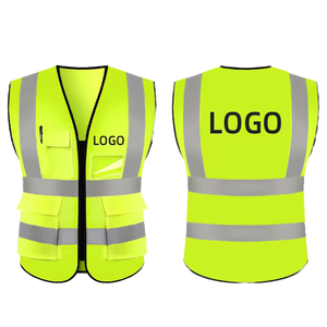 Construction Reflective Safety Clothing Road Safety High Visibility Customized Safety Vest