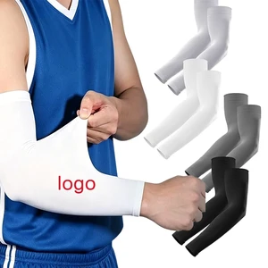 Arm Sleeves for Men Woman Custom Logo Cooling UV Sun Protection Sleeves to Cover Arms for Women Arm Sleeve Outdoor Sports