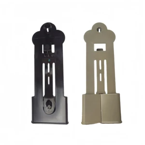 New High Quality Plastic Seat Belt Guide Sleeves In Black & Beige Webbing Clips & Guide Buckles Accessories For Coaches