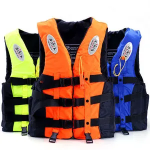 Custom Logo CE Approved EPE Foam Lifejacket Water Park Safety Equipment Life Jacket Marine Life Jacket