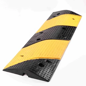 1000*300*50mm Road Rubber Speed Bumps