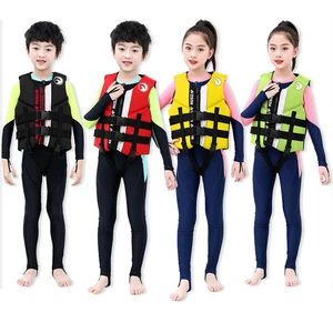 Cross-border Spot Wholesale Children's Life Jacket Model L077 From Dongguan for Outdoor Rafting Sea Boat & Water-skiing