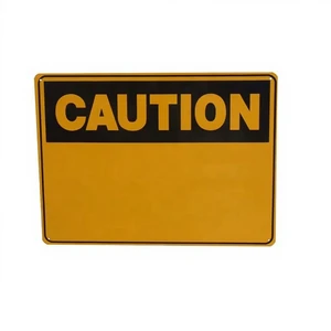Custom 450*600*T0.8mm Caution Sign PVC Traffic Road Safety Road Traffic Signs Expressway Reflective Signs Billboards