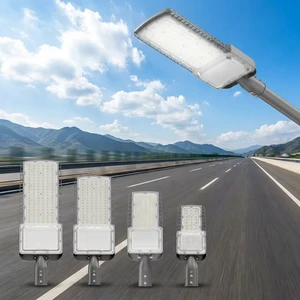 Factory Wholesale Heavy Duty Die-Cast Aluminum High Lumen Ip65 Highway Road 50w 100w 150w 200w Led Street Light