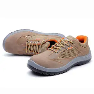 Hot Labor Protection Shoes Men Sports Anti Static Safety Shoes Non Slip Work Shoes