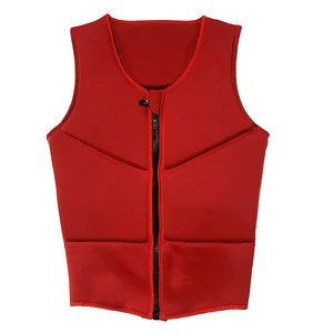 Outdoor Water Sports Neoprene Adult Universal Life Vest Buoyancy Jacket Vest Adult Snorkeling Epe Foam Vest