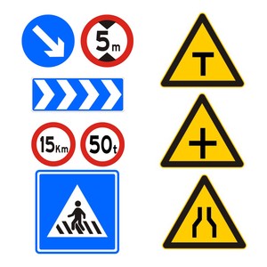 Enhance Road Safety Road Traffic Signs with Custom Size Reflective Aluminum Solar Traffic Sign Board
