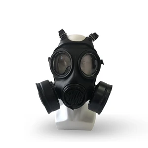 High-quality Neoprene Reusable Dual-filter Gas Mask with Drinking Water Function Anti-nuclear Radiation & Anti-toxicity Features