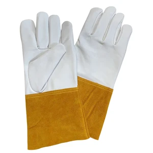 Durable Breathable Heat Resistant Welding Safety Gloves for General Purpose