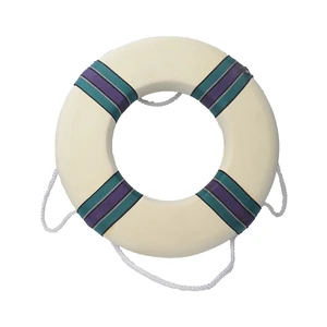 CCS/EC Certified EVA Lifebuoy-Closed-Cell Foam Construction High Visibility Reflective Strips (150N Buoyancy) For Water Rescue