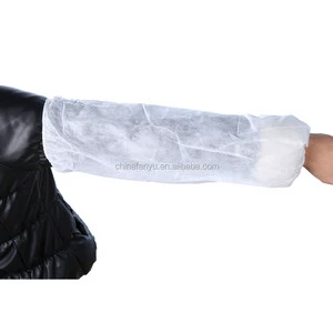 Wholesale Cheap Disposable Pe Plastic Oversleeve pp Nonwoven Disposable Waterproof Arm Sleeve Cover