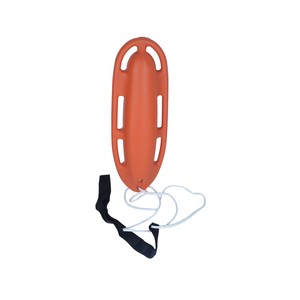 28 Inches Orange Life Saving Lifeguard Three Six Handles Rescue Can Floating Buoy Rescue Equipment