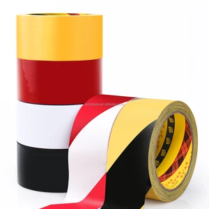 Waterproof Safety Warning Tape Barricade Hazard Tape for Caution Marking Warning Safety Stripe Caution Tape for Floor Wall
