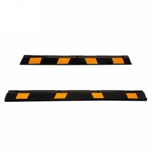 High Quality 165cm Premium Rubber Car Stopper Traffic Warning Wheel Stopper