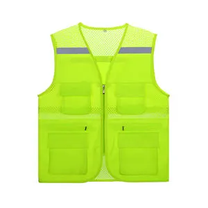 Heavy Duty Reflective Safety Vest High Visibility Anti Stab Cut Resistant Protective Clothing for Industrial Outdoor Workers