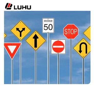 China Customized Traffic Signs Board High Quality Aluminium Road Signs Traffic