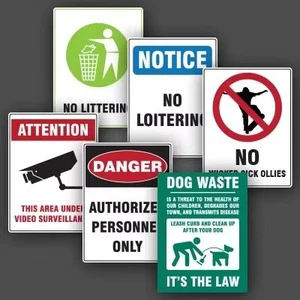 Custom Traffic Signs Price Alucobond 3mm 4mm ACP Sheet ACM Board Aluminum Composite Panel UV Printing Road Business Signs
