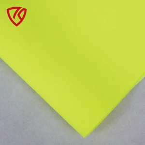 LX EN20471 100% Polyester Functional Flame Retardant Reflective Fabric for Garment Lining Fluorescent Fabric for Girls