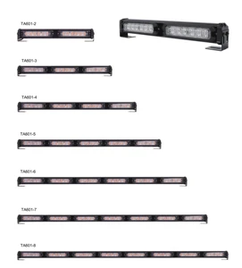 108W LED Traffic Warning Stick Traffic Advisor Light bar Roadway Safety Amber White Red Blue Multi Voltage TA601-6