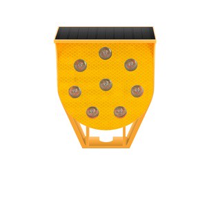 Traffic Lights Manufacturer Solar Synchronous Warning Light with Full Ball