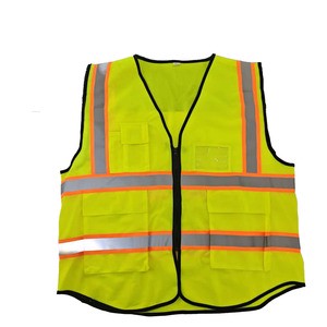 Reflective Safety Clothing Workwear Cooling Vest Safety Work Vest Mesh Vest