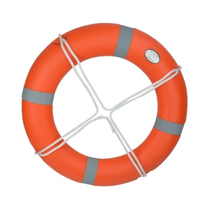 Durable Swimming Pool lifebuoy with Reflective Tape, Made of HDPE Material, Suitable for Pool Tools and Accessories