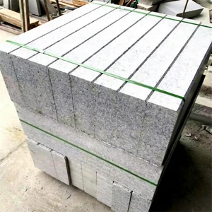HangKangCM Kerbstone Spot Municipal Building Curb Stone Road Engineering Granite Grey Shandong