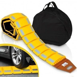 Portable High Quality Yellow Black Speed Bump High Reflective PP Traffic Safety Road Hump