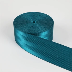 Custom 5/4/8 Twill 5/4/8 Panel Car Safety Automobile Seat Belt Seatbelt 38Mm High Quality Polyester Webbing