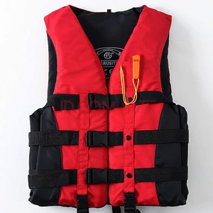 Factory Manufacture Adult Kids CE Oxford EPE Foam Sea Safety Water Beach Play Lifesaving Rescue Life Jacket Vest