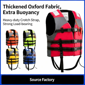 OEM Large Buoyancy Portable Professional Adult Children Boat Rock Fishing Water Sports Safety Life Vest
