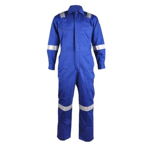 Fireproof Antistatic Mining Industrial Coverall Work Wear High Visibility Traffic Signs Safety Workwear