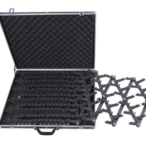 Portable Stainless Steel & Nylon Speed Bumps Traffic Barrier Roadblock Tire Killer Safety Speed Bump Traffic Management