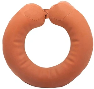 Safety Swimming Lifebuoy Inflatable Ring Double Airbag Design Rubber Float for Sea/Lake Training Wholesale