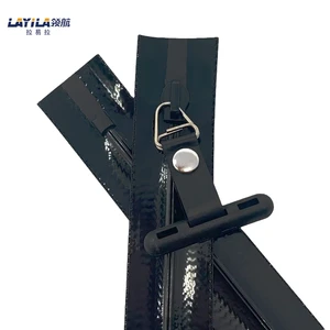 Provide the Highlighted Airtight Waterproof Seamless Zipper for Diving Suits/lifebuoy/isolation Capsule/cooler Bags