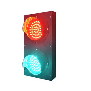 LICHO Small Road Traffic Light Signal LED Lamp Tube 100MM IP65 Rated 12V Metal Construction