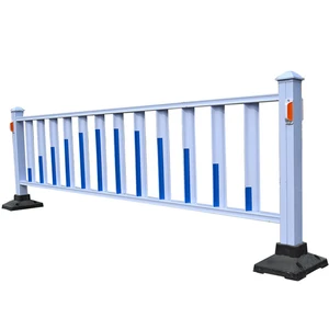 Top Quality Steel Municipal River Bank Roadside Traffic Barrier Fence Guardrail Easy Installation