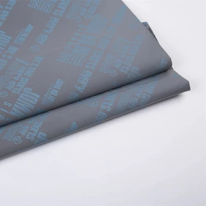 High Quality Reflective Fabric Reflective Fabric Printing Floral Printed Reflective Fabric