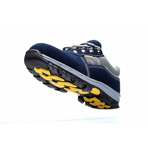 Men Breathable Safety Shoes Anti-smashing Construction Shoes Lightweight Work Shoes Anti Static SRC Non slip