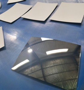 Factory Wholesale Glass Convex Mirror Aluminum Mirror 305x407mm 1.8mm 2mm Aluminum Coating Convex Mirror Glass for Truck Bus