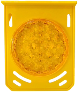 High Brightness Flashing Sequential Solar Traffic Marker Light with IP68 Protection LED Plastic Material KT502