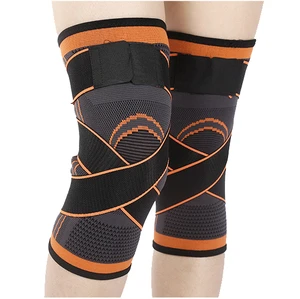 High Elastic Knee Support Wrap Protective Knee Sleeve High Compression Knee Brace