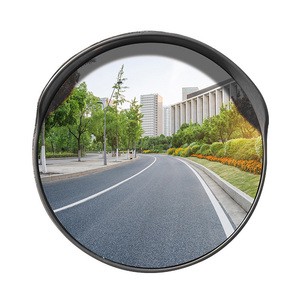 Traffic Safety Convex Mirror Wide Angle Outdoor Road Mirror for Blind Spot Driveway Parking Garage